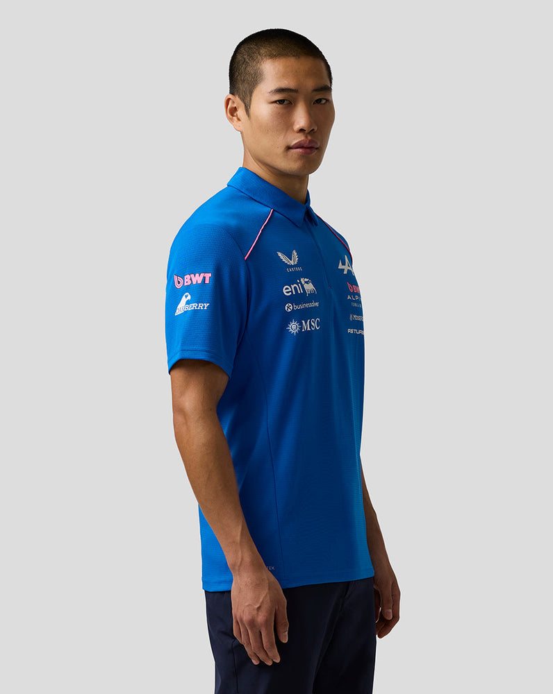 Officiële Heren BWT Alpine Formula One Team Polo
