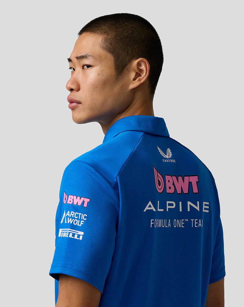 Officiële Heren BWT Alpine Formula One Team Polo