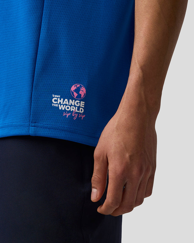 Officieel Heren Gepersonaliseerd BWT Alpine Formula One Team Set Up T-Shirt
