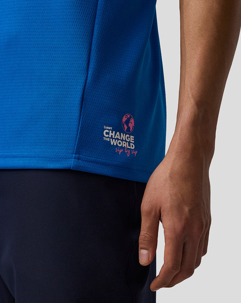 Officieel Heren Gepersonaliseerd BWT Alpine Formula One Team Polo Shirt