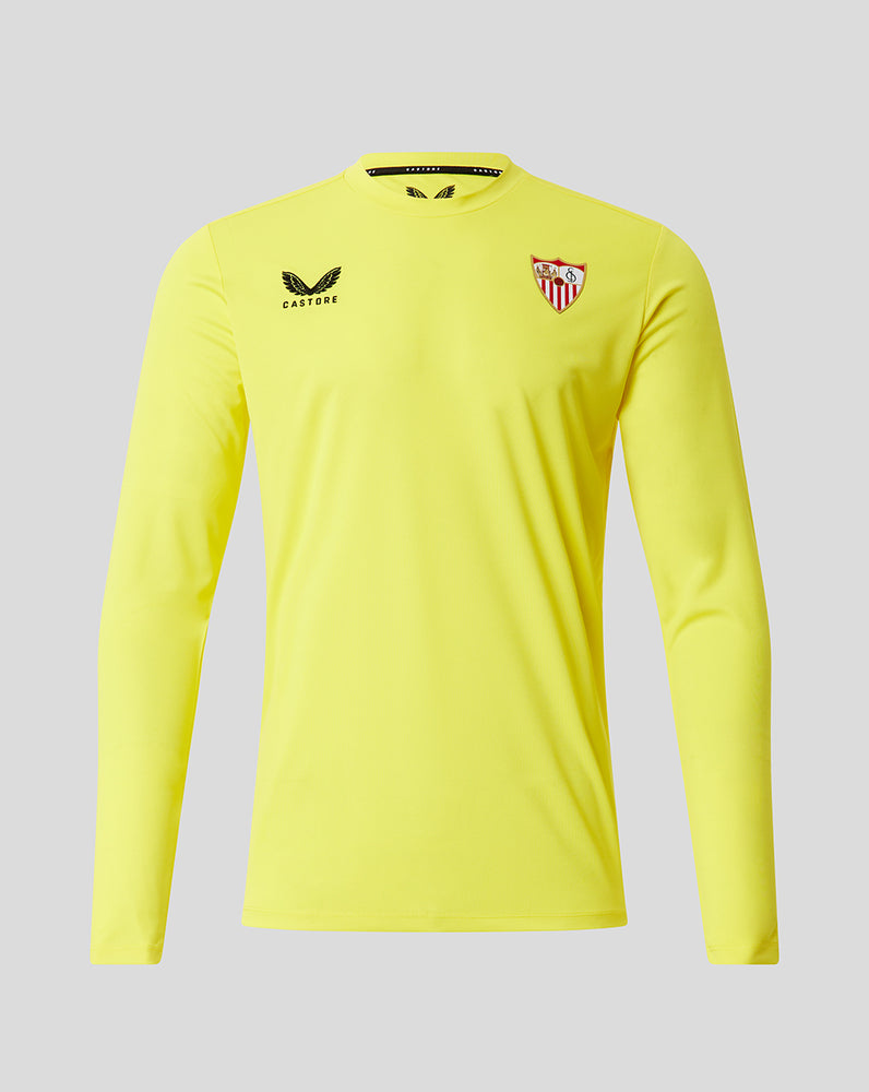 Sevilla Heren Base Keeper Lange Mouwen Thuisshirt - Geel