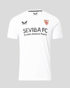 Sevilla Heren Korte Mouwen Uitshirt - Wit