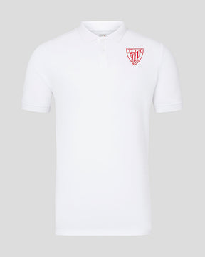 Athletic Club Heren Heritage Pique Polo - Wit