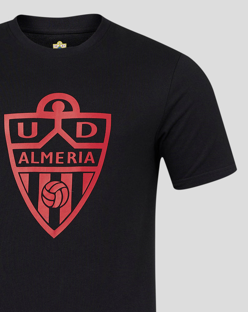 Almeria Classic Heren Korte Mouw T-Shirt - Zwart