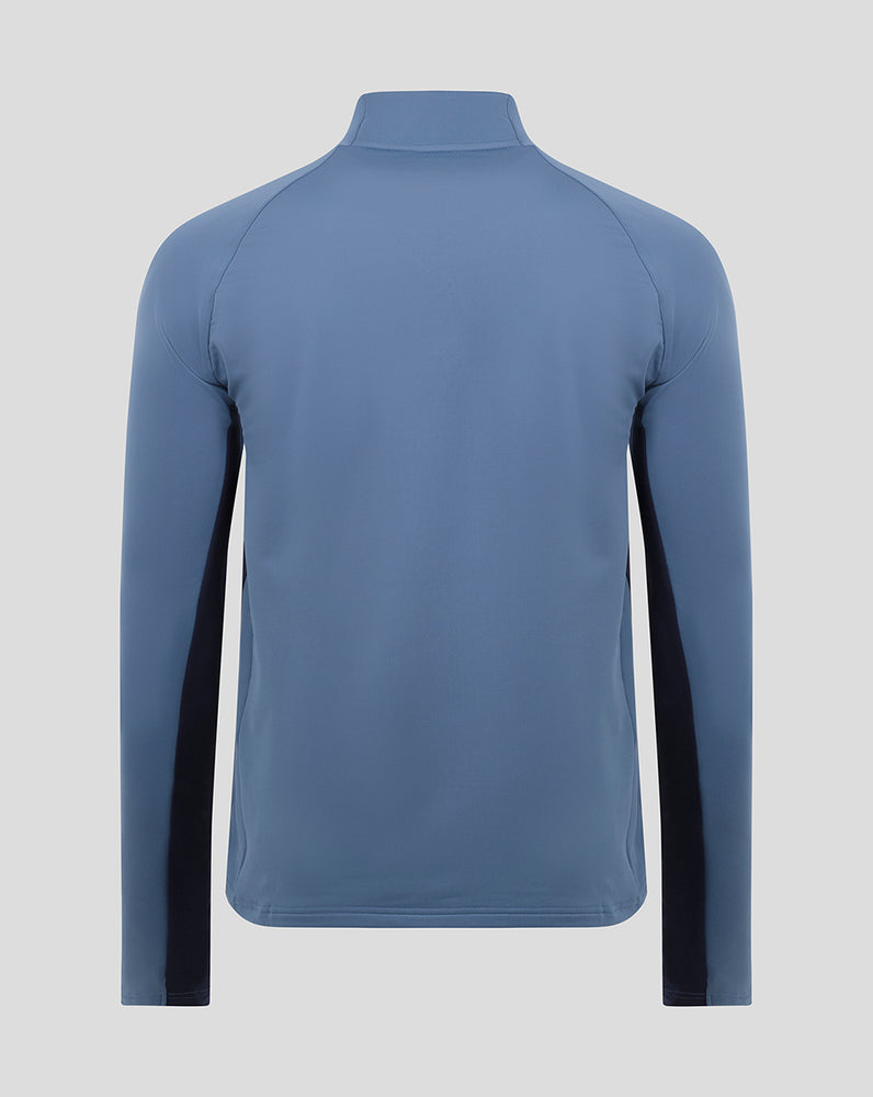 SEVILLA JUNIOR PRO PLAYERS 1/4 ZIP TRAINING TOP - BLAUW
