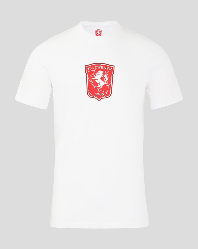 FC TWENTE CORE LOGO T-SHIRT - HEREN - WIT