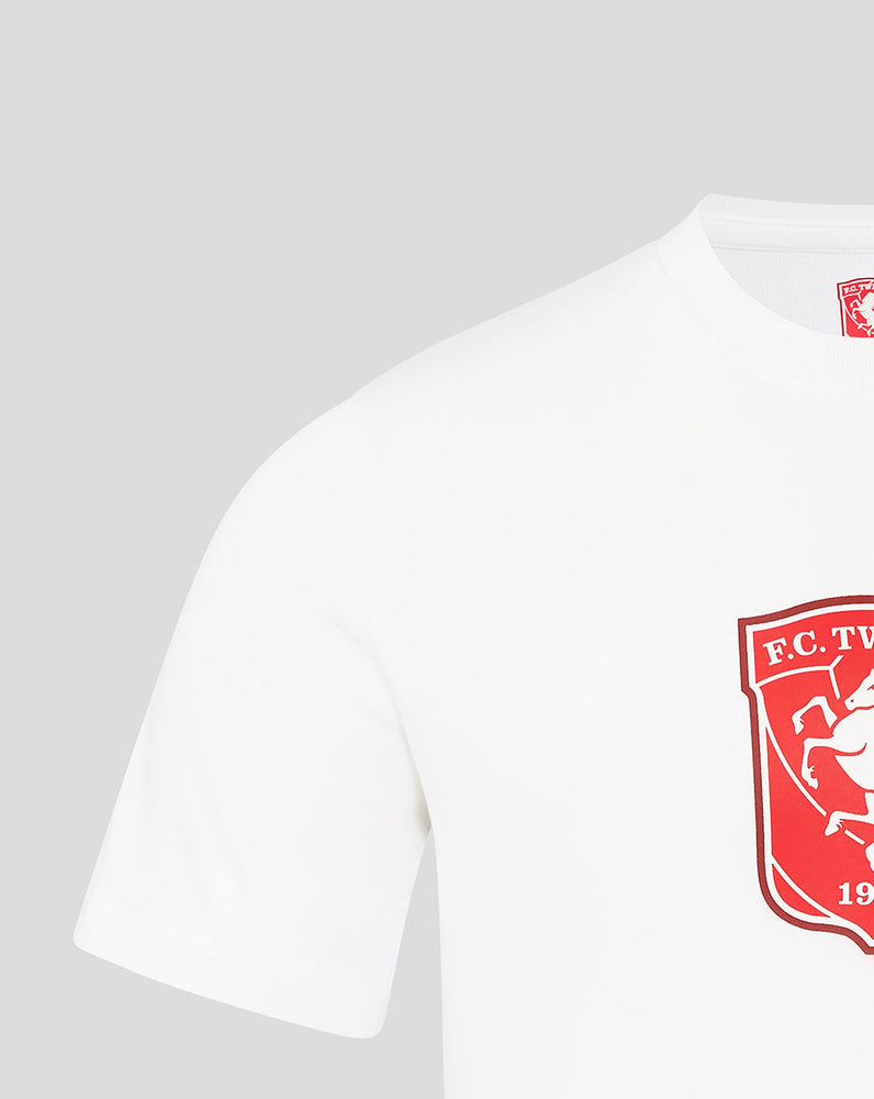 FC TWENTE CORE LOGO T-SHIRT - HEREN - WIT