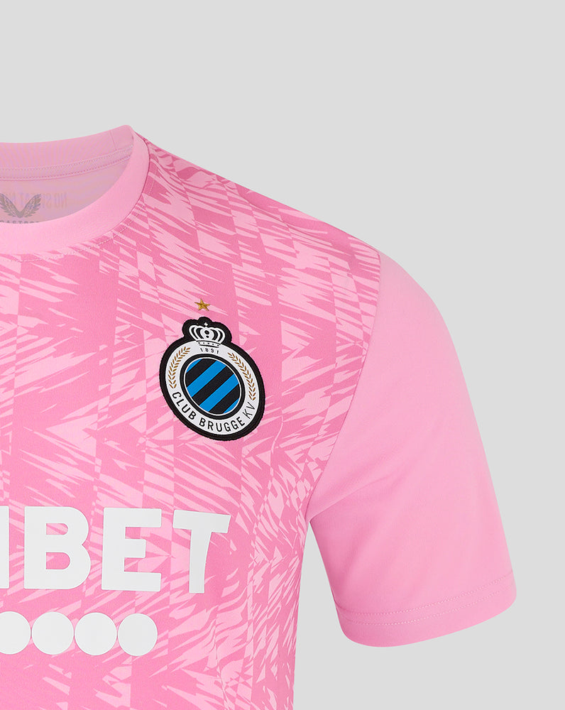 Club Brugge Heren Korte Mouwen Keeper Thuisshirt 24/25