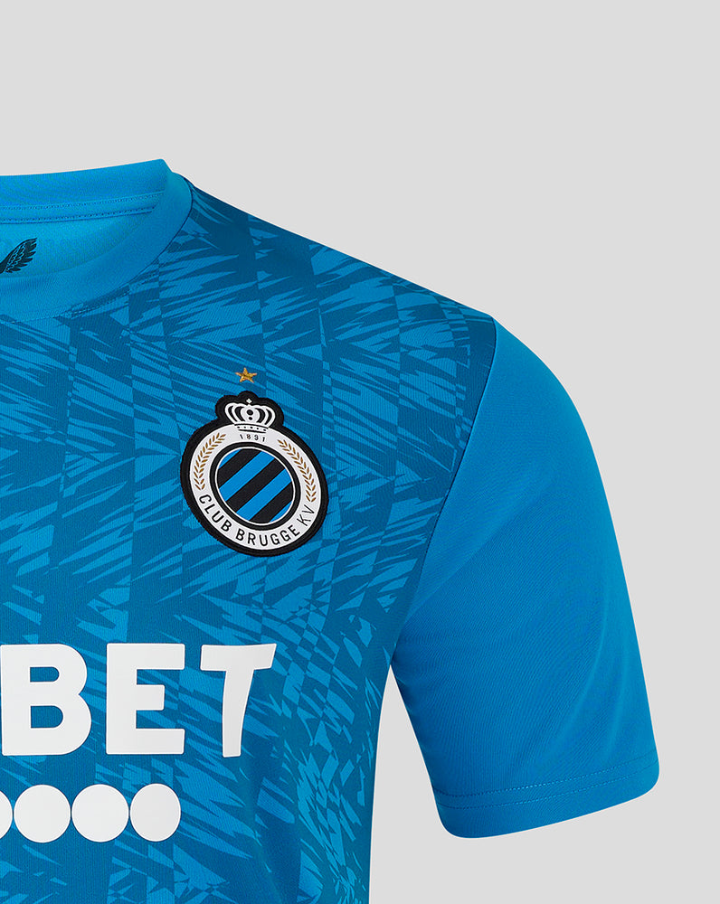 Club Brugge Heren Korte Mouwen Keeper Uitshirt 24/25