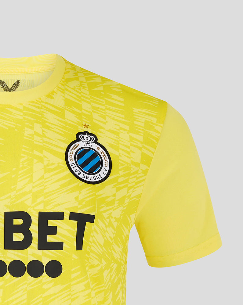 Club Brugge Heren Korte Mouwen Keeper Derde Shirt 24/25