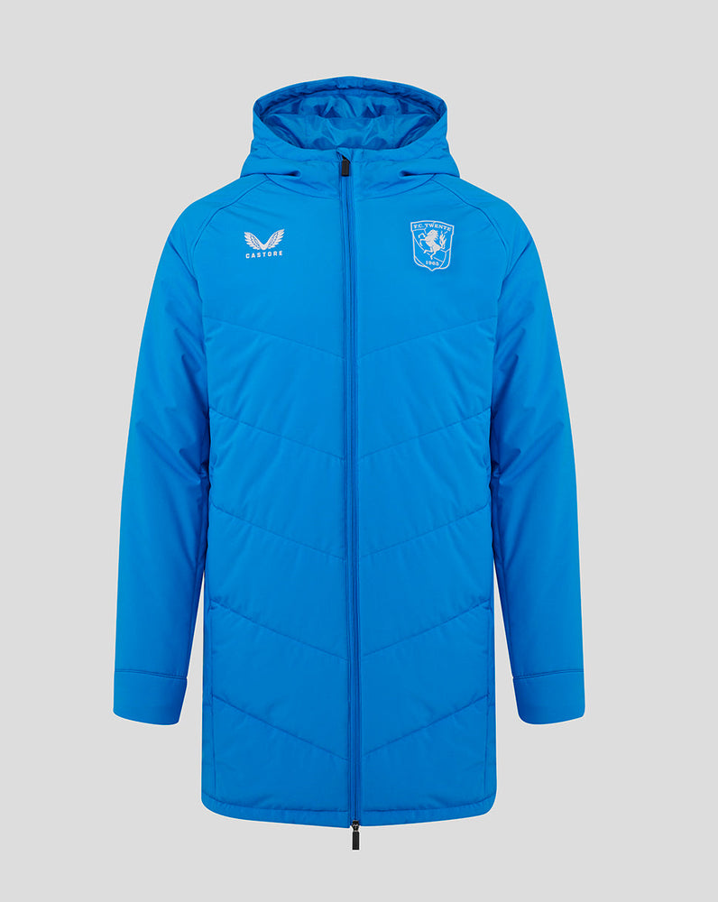FC TWENTE PERFORMANCE GEWATTEERDE JAS 25/26 - UNISEX - BLAUW
