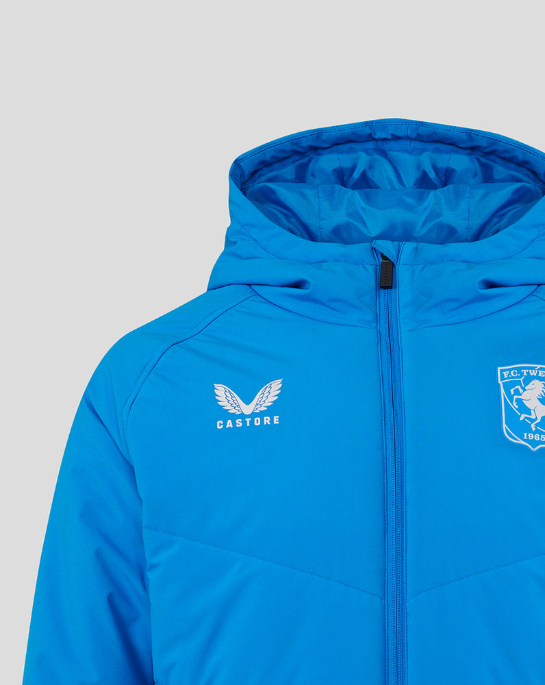 FC TWENTE PERFORMANCE GEWATTEERDE JAS 25/26 - UNISEX - BLAUW