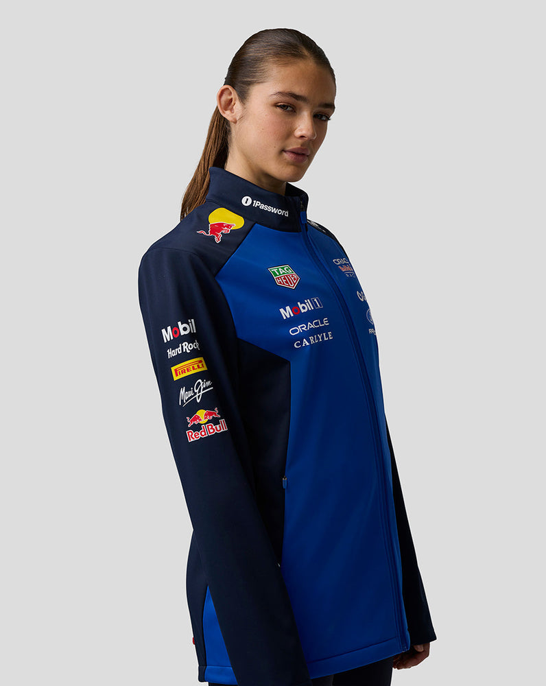 Oracle Red Bull Racing Unisex Teamline Soft Shell Jas - Night Sky / Surf The Web
