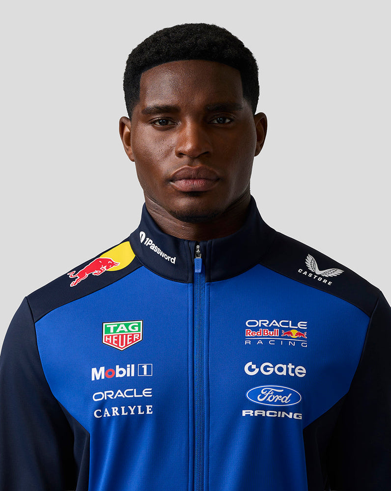 Oracle Red Bull Racing Unisex Teamline Soft Shell Jas - Night Sky / Surf The Web