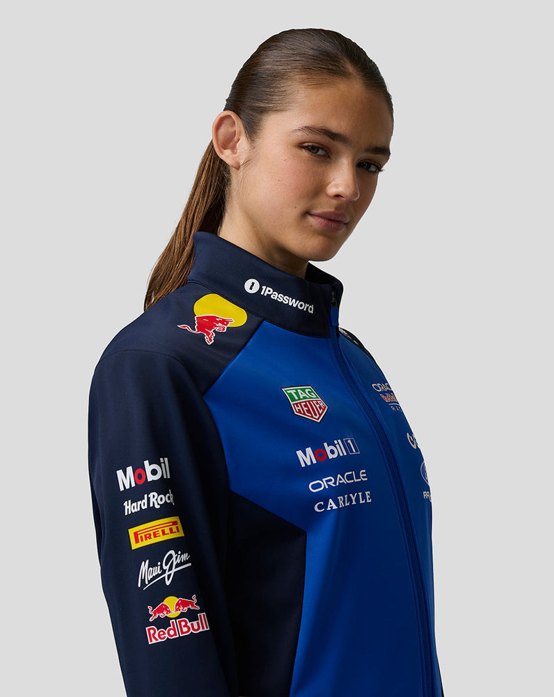 Oracle Red Bull Racing Unisex Teamline Soft Shell Jas - Night Sky / Surf The Web