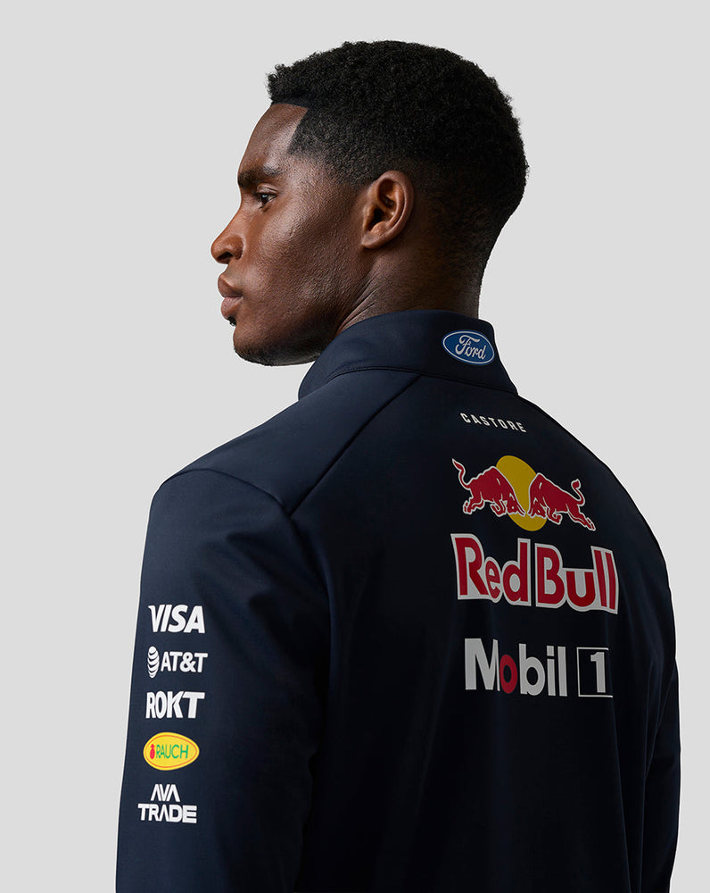 Oracle Red Bull Racing Unisex Teamline Soft Shell Jas - Night Sky / Surf The Web
