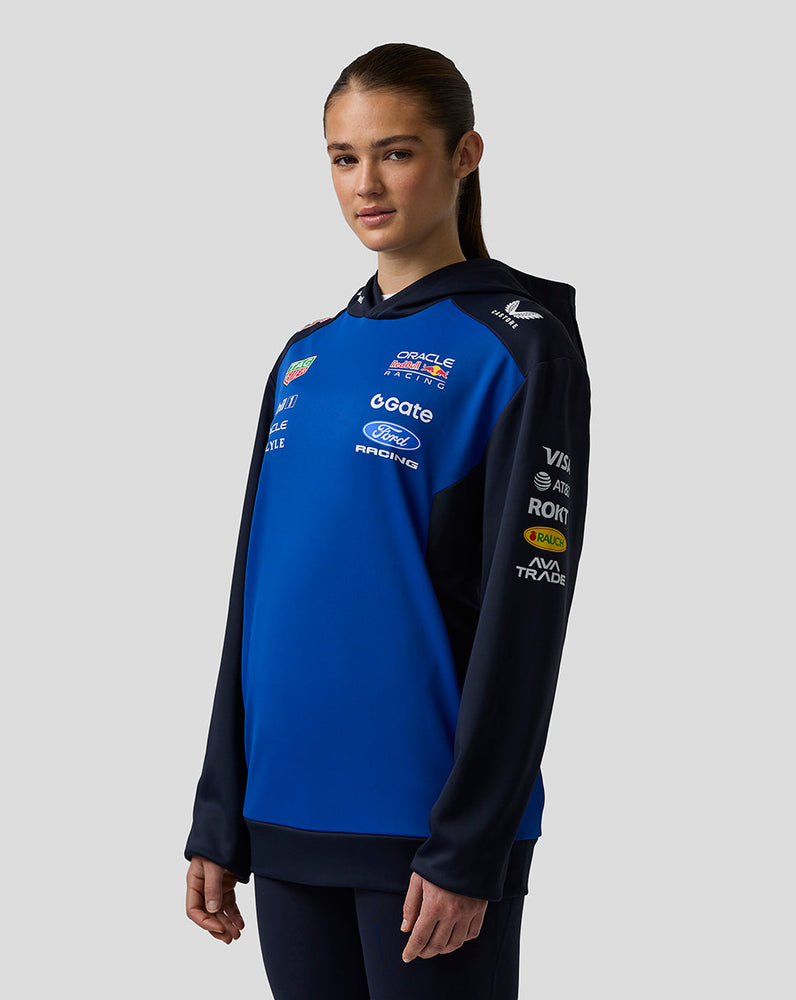 Oracle Red Bull Racing Unisex Teamline Hoodie - Night Sky / Surf The Web