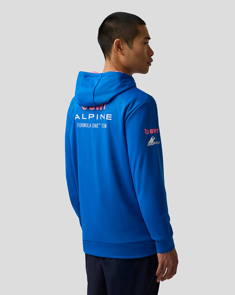 Officieel Unisex BWT Alpine Formula One Team Hoodie met Rits