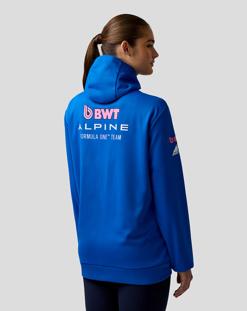 Officieel Unisex BWT Alpine Formula One Team Hoodie met Rits