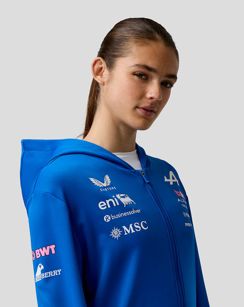 Officieel Unisex BWT Alpine Formula One Team Hoodie met Rits