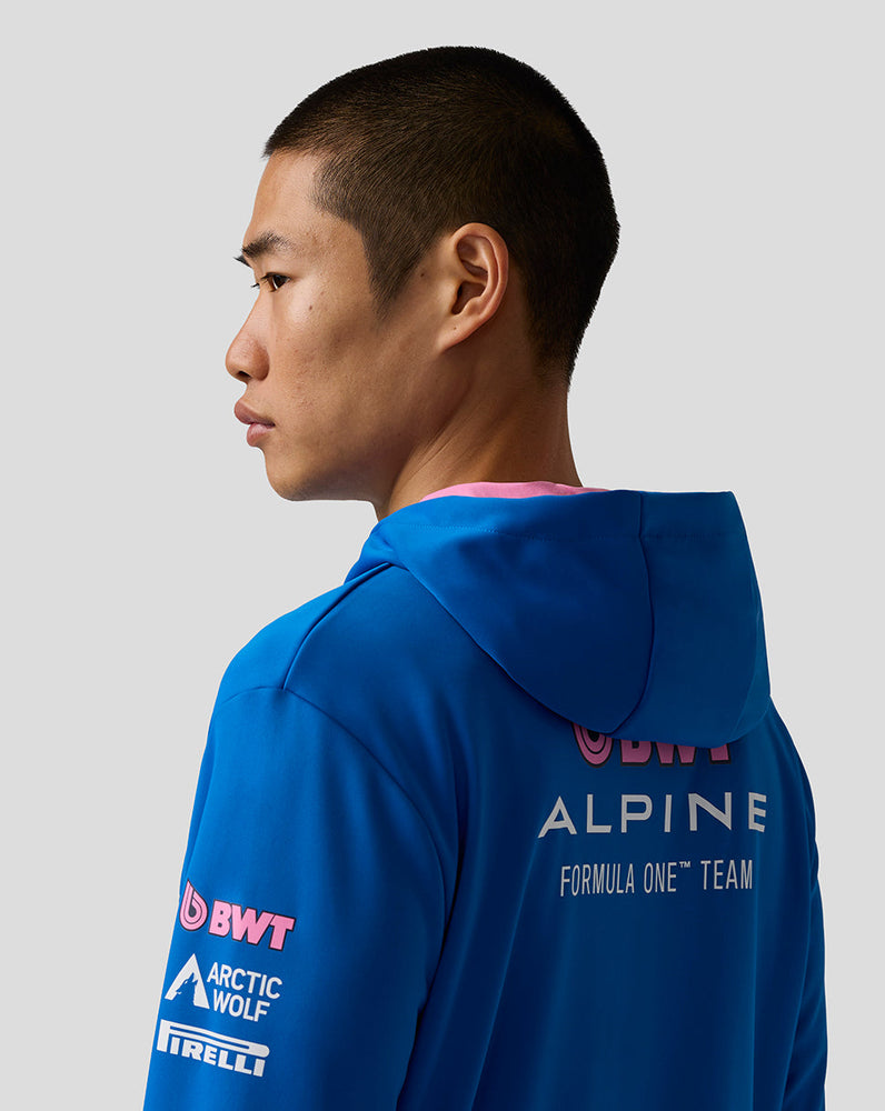 Officieel Unisex BWT Alpine Formula One Team Hoodie met Rits