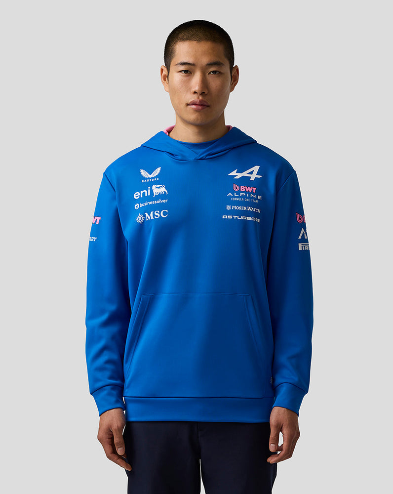 Officieel Unisex BWT Alpine Formula One Team Pullover Hoodie
