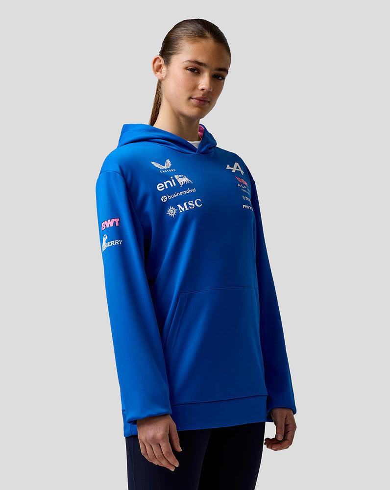 Officieel Unisex BWT Alpine Formula One Team Pullover Hoodie