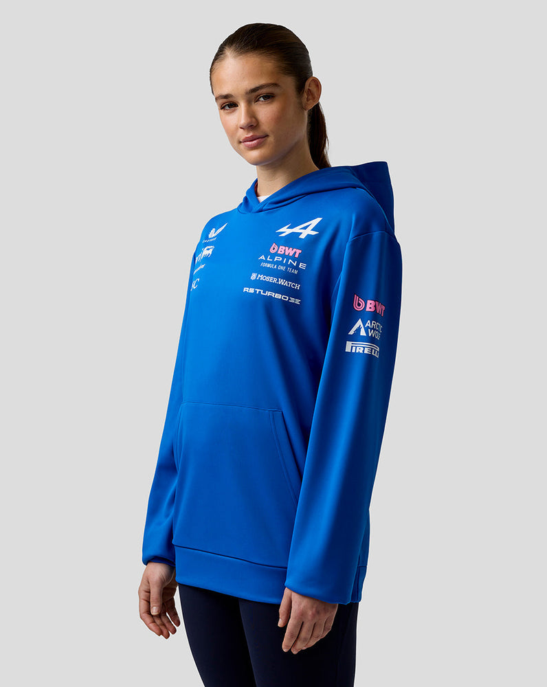 Officieel Unisex BWT Alpine Formula One Team Pullover Hoodie