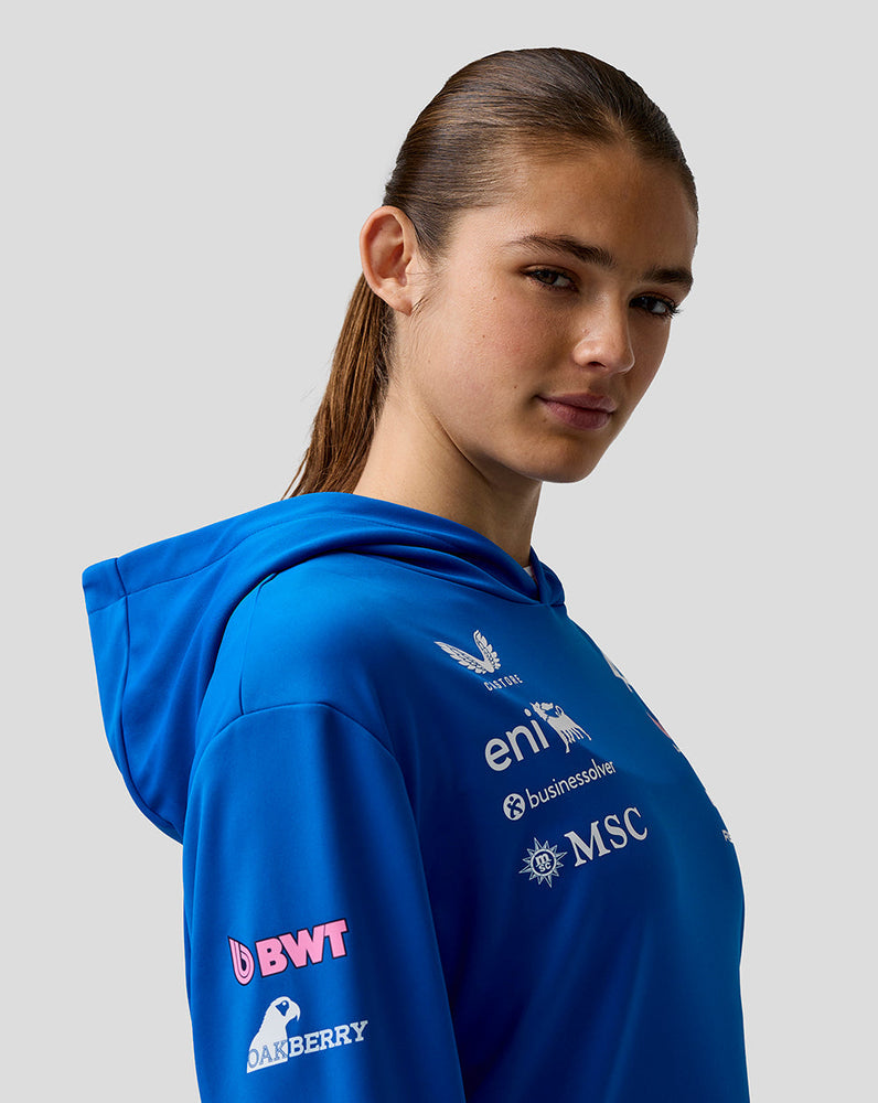 Officieel Unisex BWT Alpine Formula One Team Pullover Hoodie