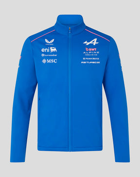 Officieel Unisex BWT Alpine Formula One Team Soft Shell Jas
