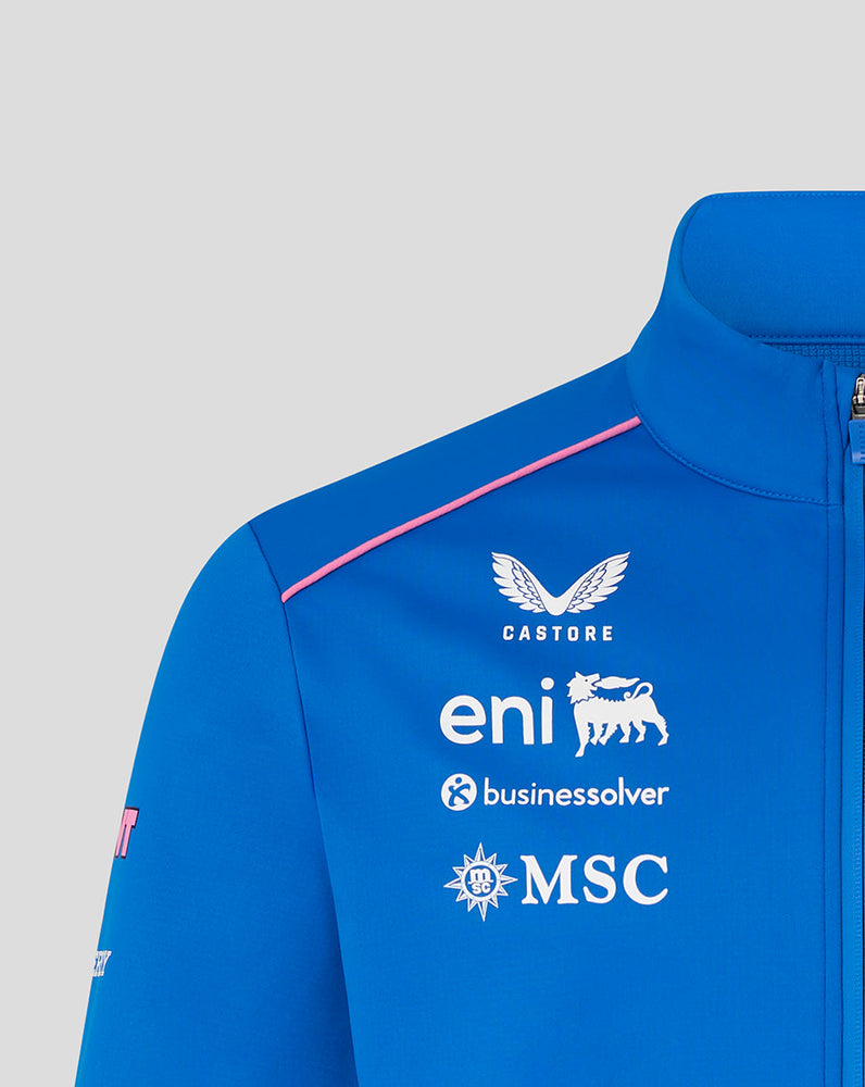Officieel Unisex BWT Alpine Formula One Team Soft Shell Jas