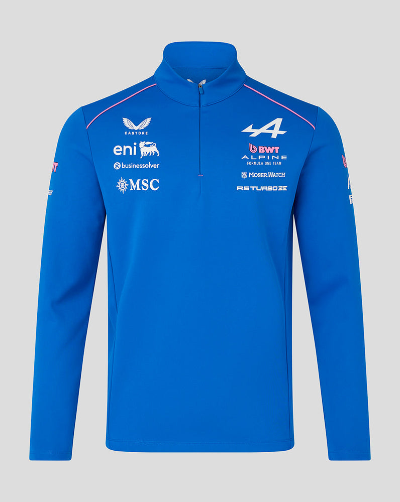 Officieel Unisex BWT Alpine Formula One Team Kwartrits Midlayer