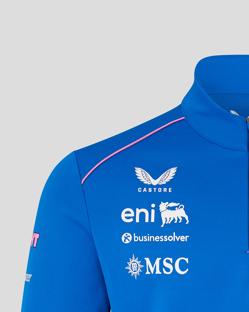 Officieel Unisex BWT Alpine Formula One Team Kwartrits Midlayer
