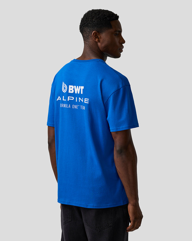 Unisex Relaxed Fit T Shirt – Lapis Blue