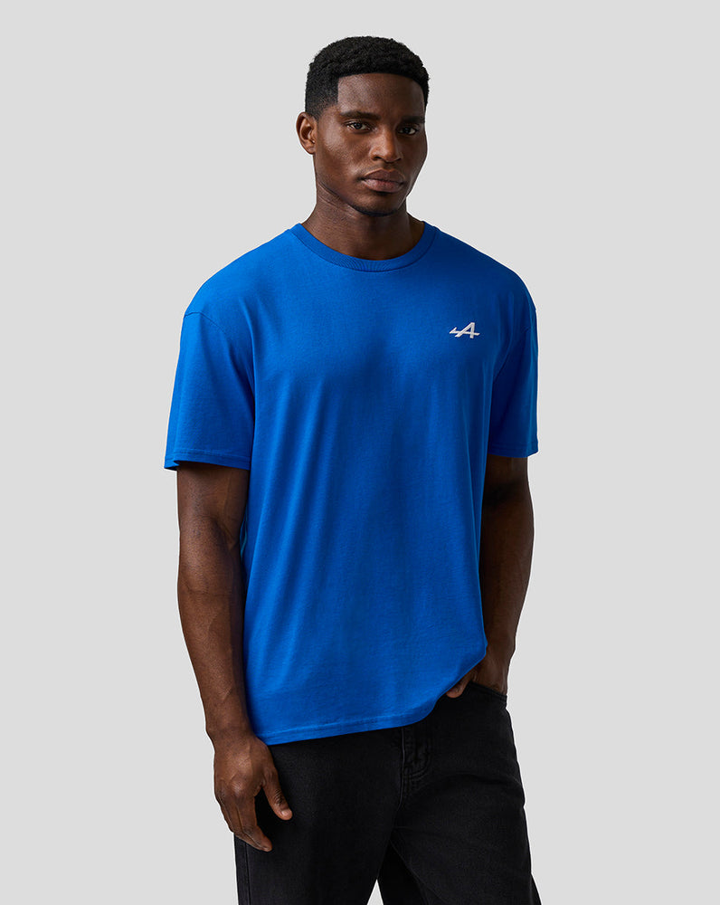 Unisex Relaxed Fit T Shirt – Lapis Blue