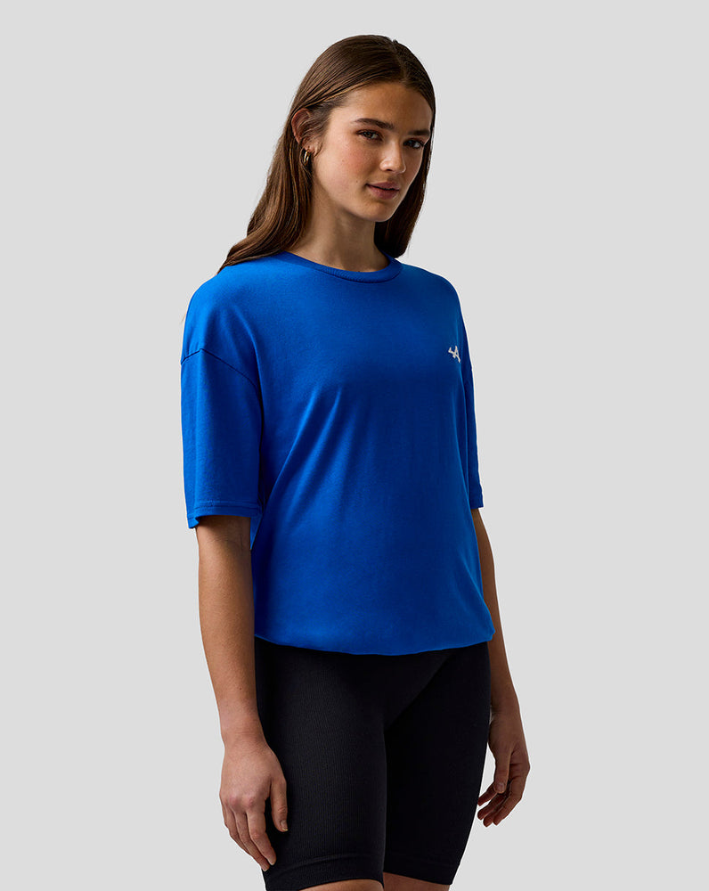 Unisex Relaxed Fit T Shirt – Lapis Blue