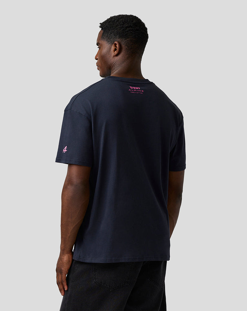 Unisex Relaxed Fit Graphic T-Shirt – Night Sky