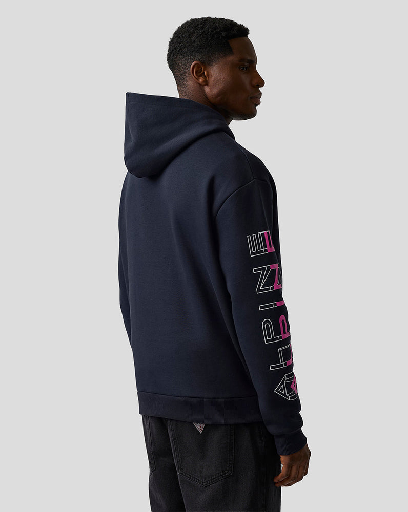 Unisex Relaxed Fit Graphic Hoodie – Night Sky