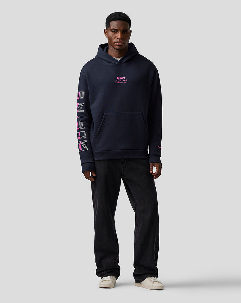 Unisex Relaxed Fit Graphic Hoodie – Night Sky