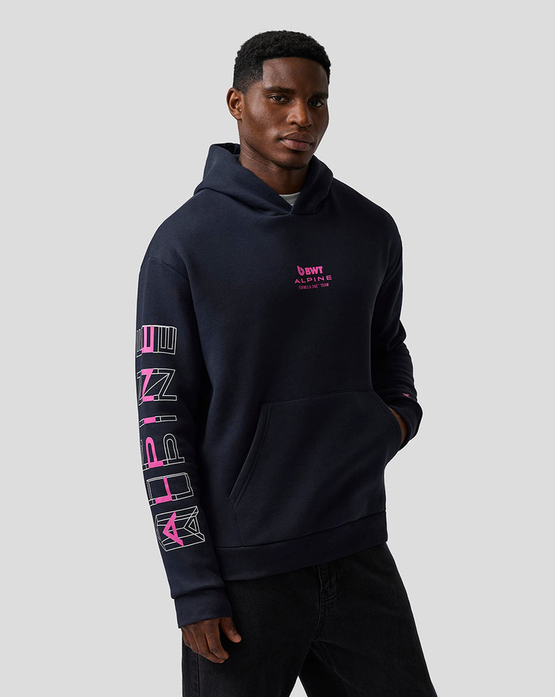 Unisex Relaxed Fit Graphic Hoodie – Night Sky