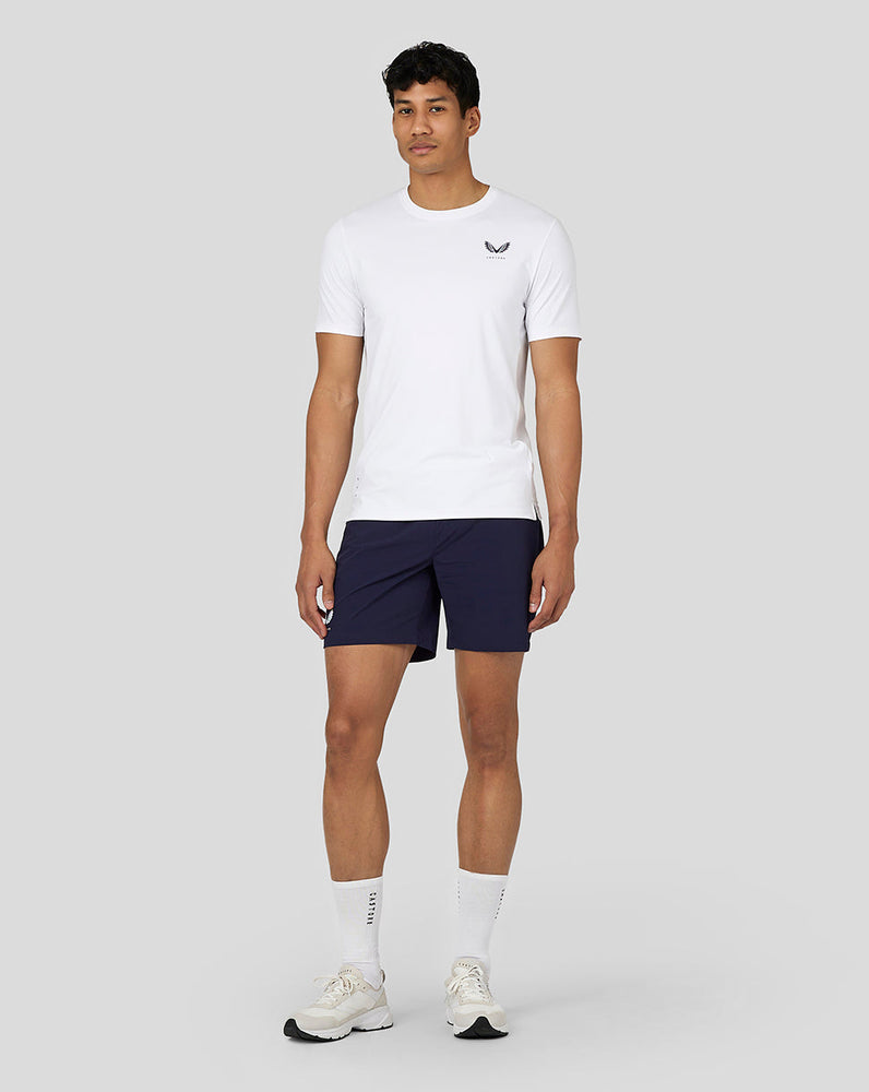 Active prestatie-T-shirt met korte mouwen voor heren - Wit