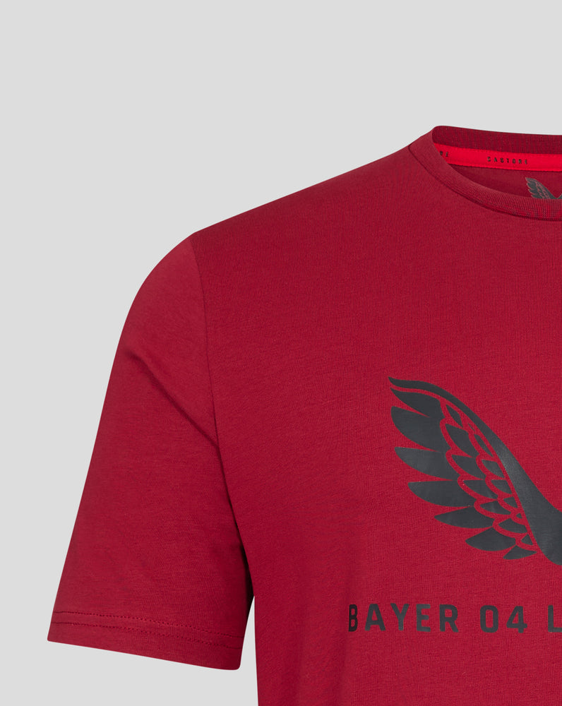 Rood Bayer 04 Leverkusen 22/23 reis-T-shirt