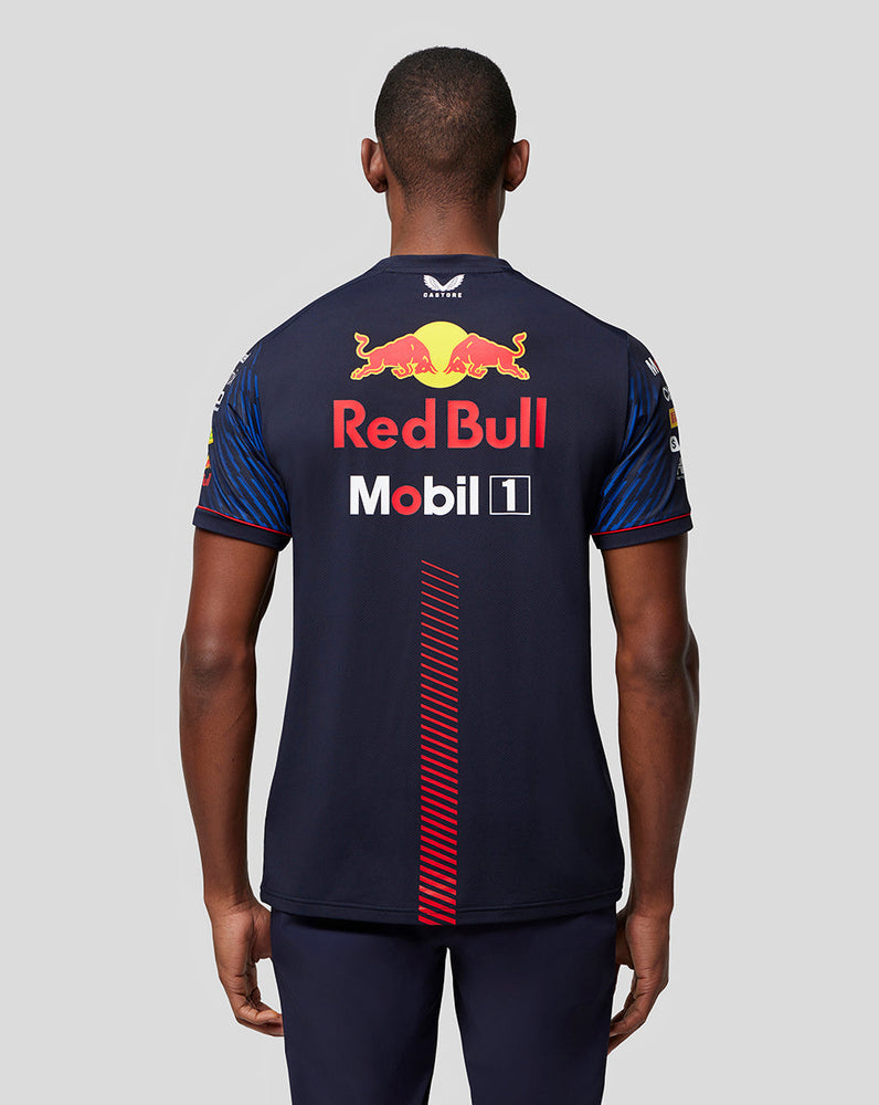 ORACLE RED BULL RACING HEREN SET UP T-SHIRT - DONKERBLAUW