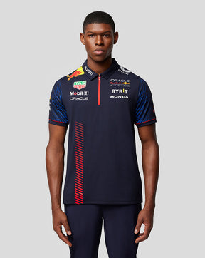 ORACLE RED BULL RACING HEREN SS POLO SHIRT - DONKERBLAUW