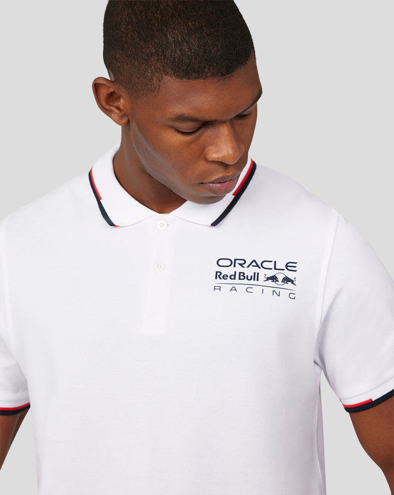 ORACLE RED BULL RACING UNISEKS POLO - WIT